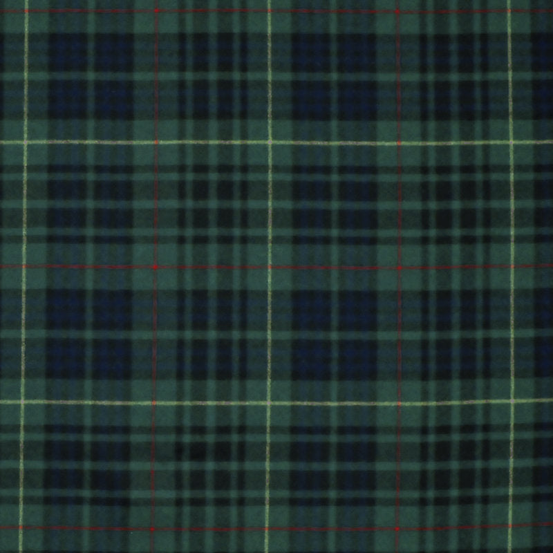 Ralph Lauren Fabric LCF67738F Keighly Tartan Hunter Green