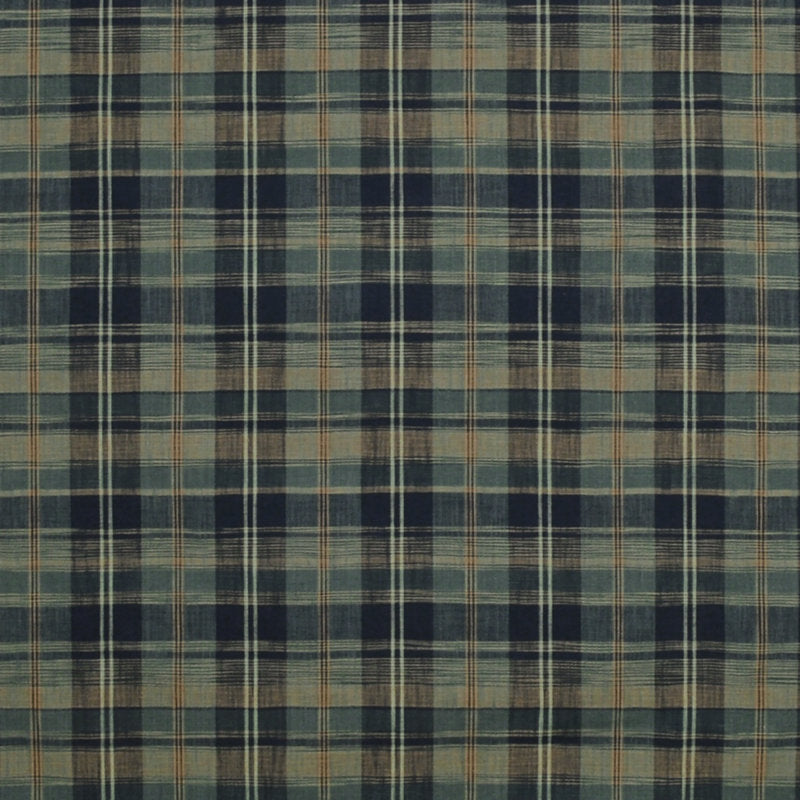 Ralph Lauren Fabric LCF68195F Ryokan Plaid Indigo