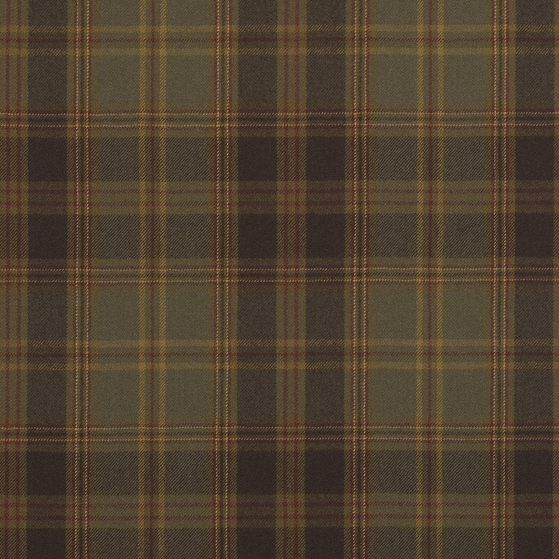 Ralph Lauren Fabric LFY61150F Dugald Plaid Chestnut