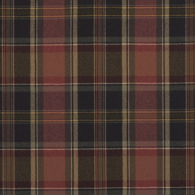 Ralph Lauren Fabric LFY61153F Ian Plaid Balmoral Red