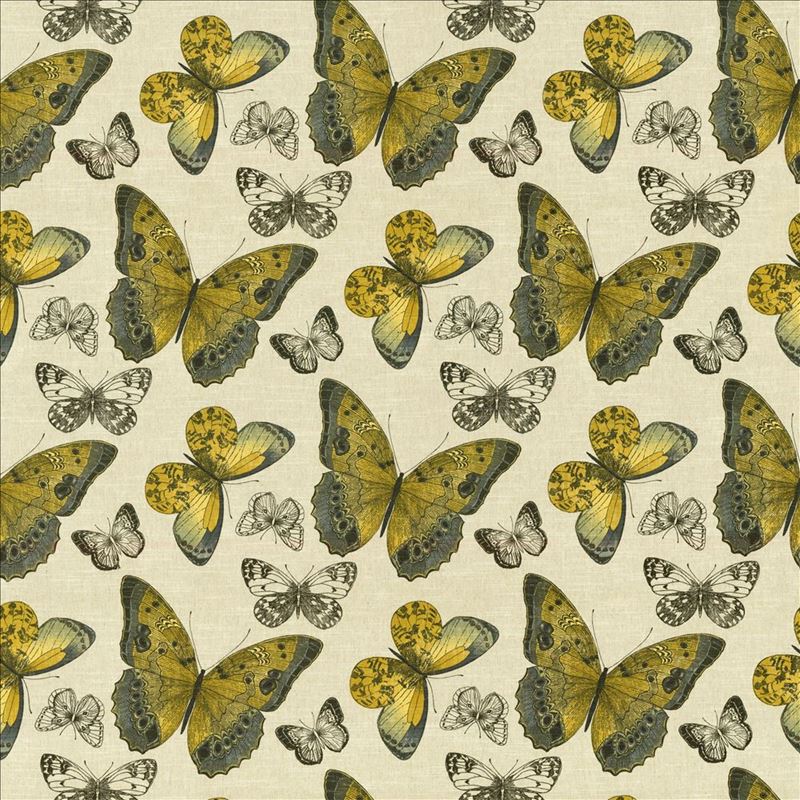 Kasmir Fabric Mariposa Jardin Citron