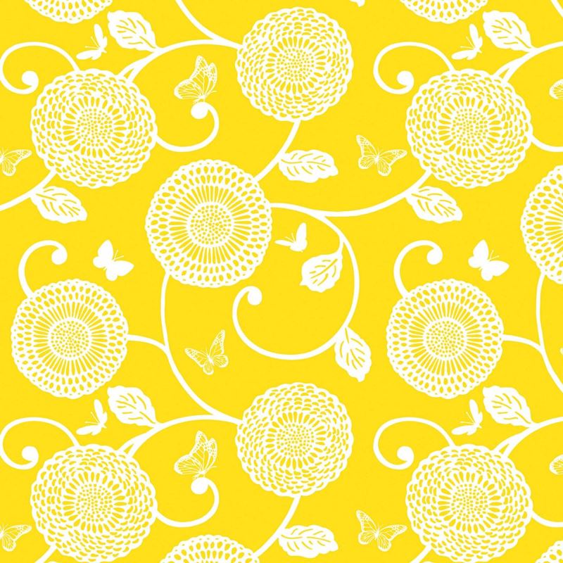 RM Coco Fabric Mum's the Word Sunshine