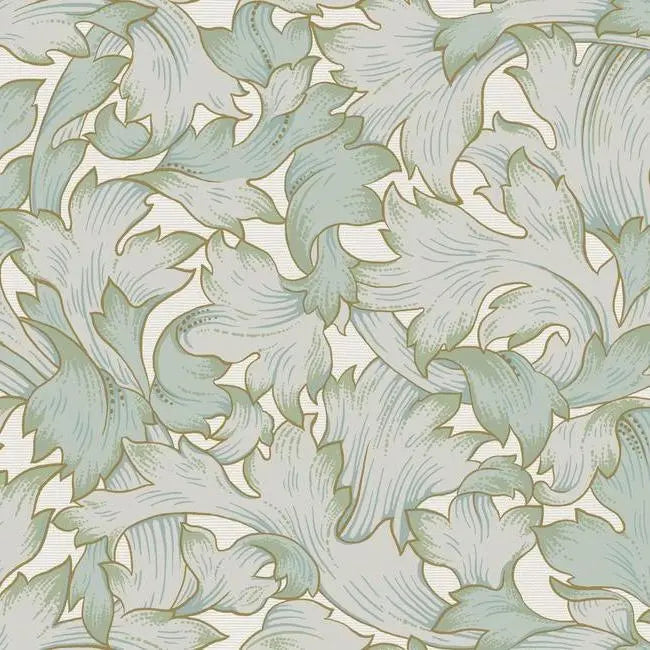 York Wallpaper NV5511 Acanthus Toss