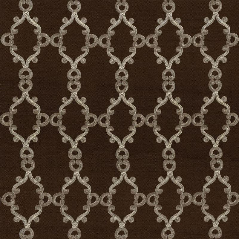 Kasmir Fabric Odette Chocolate