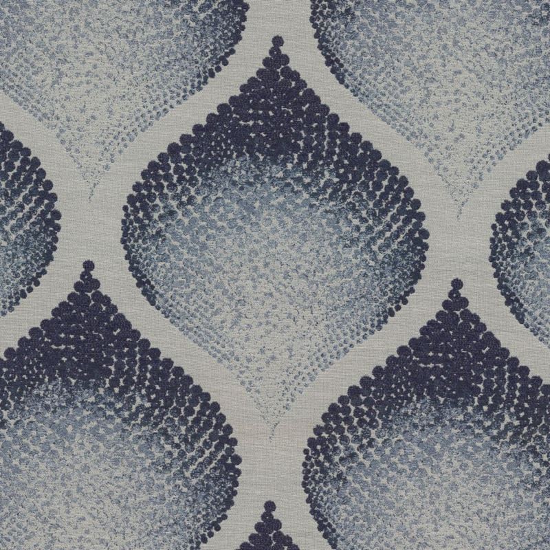 RM Coco Fabric Ogee Stipple Mood Indigo