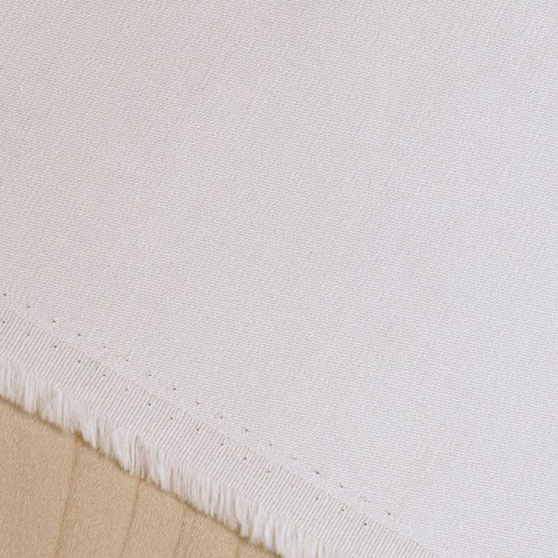 RM Coco Fabric Organic Cotton Sateen White