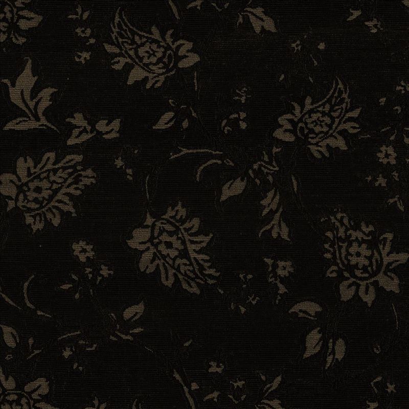 Kasmir Fabric Oriental Vine Io Carbon