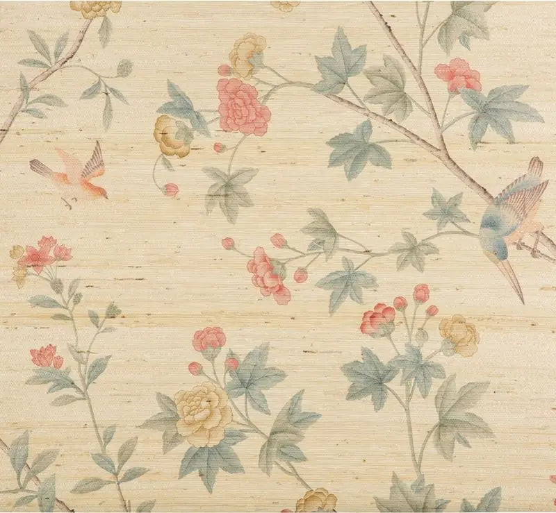 Lee Jofa Wallpaper P2016105.175 Beaujeu Gc Petal/Jade