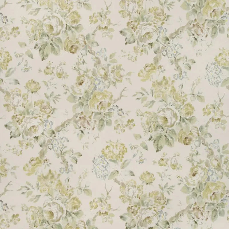 Lee Jofa Wallpaper P2018106.33 Garden Roses Wp Lime/Leaf