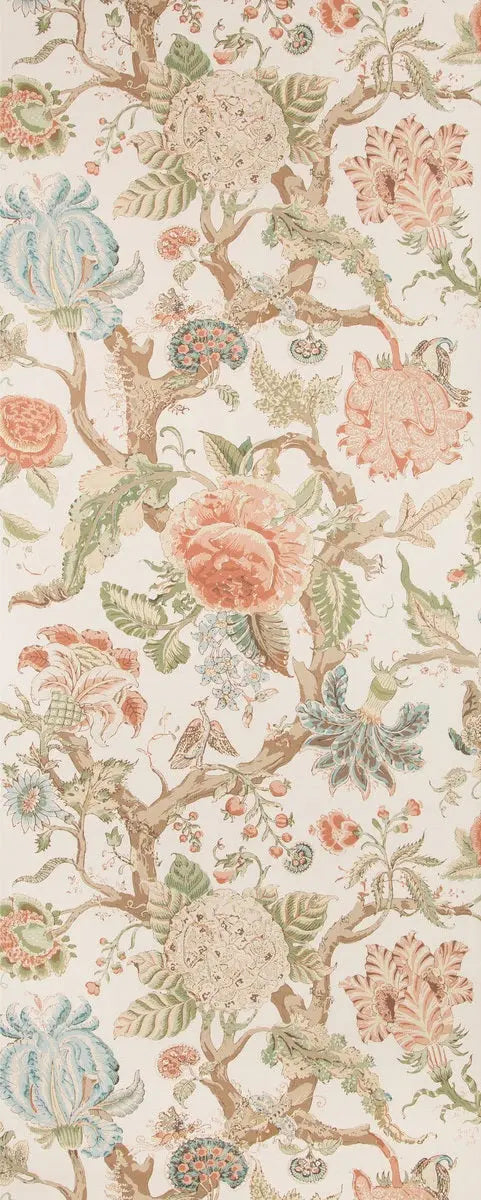 Lee Jofa Wallpaper P2019102.123 Adlington Paper Coral