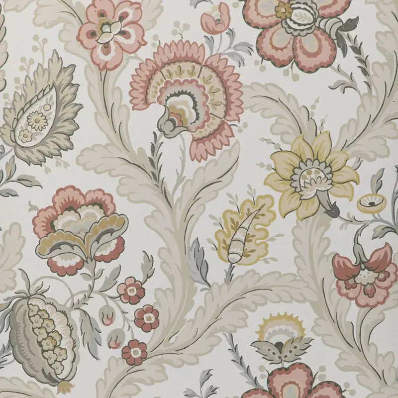 Lee Jofa Wallpaper P2020101.711 Wimberly Paper Blush/Stone