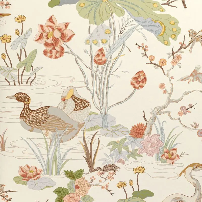 Lee Jofa Wallpaper P2020105.223 Luzon Paper Apricot