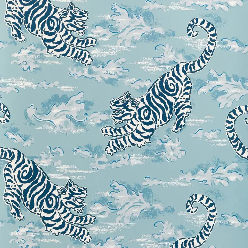 Lee Jofa Wallpaper P2020107.150 Bongol Paper Sky