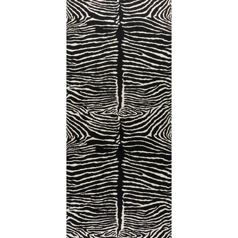 Brunschwig & Fils Wallpaper P8014100.81 Le Zebre Black