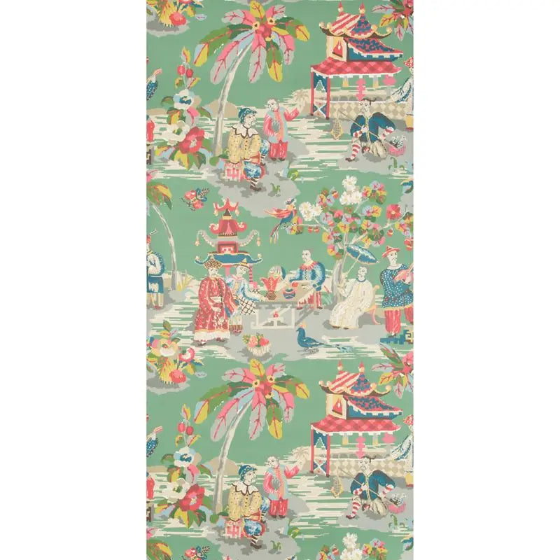 Brunschwig & Fils Wallpaper P8019102.133 Xian Jade