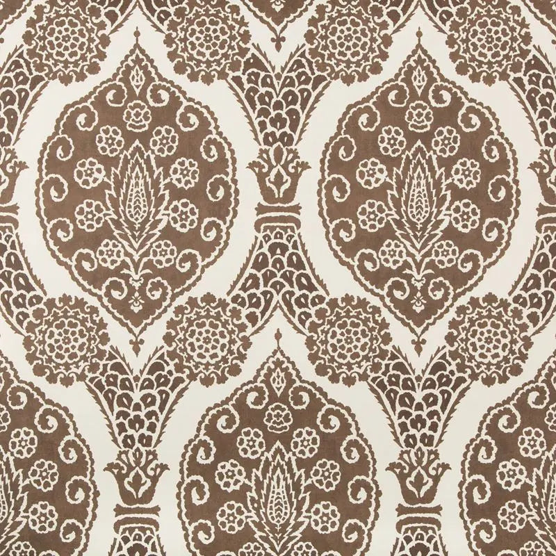 Brunschwig & Fils Wallpaper P8020103.6 Sufera Chocolate