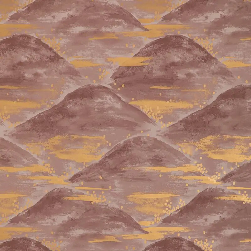 Brunschwig & Fils Wallpaper P8020105.1924 La Brume Terracotta