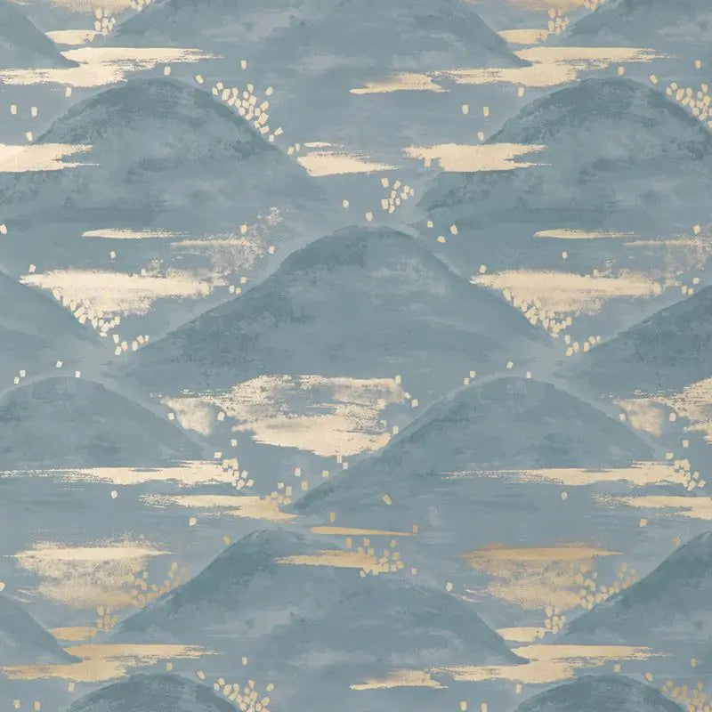 Brunschwig & Fils Wallpaper P8020105.5 La Brume Blue