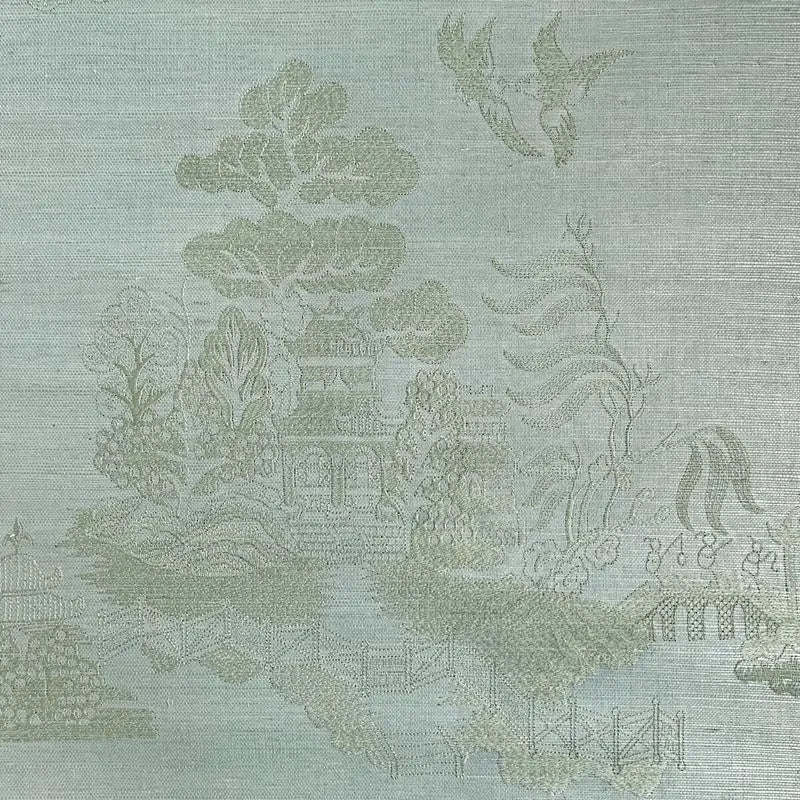 Brunschwig & Fils Wallpaper P8020108.13 La Pagode Mist