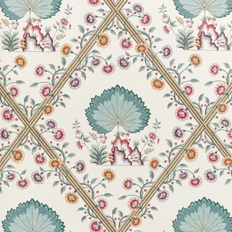 Brunschwig & Fils Wallpaper P8020112.1310 Loire Jewel