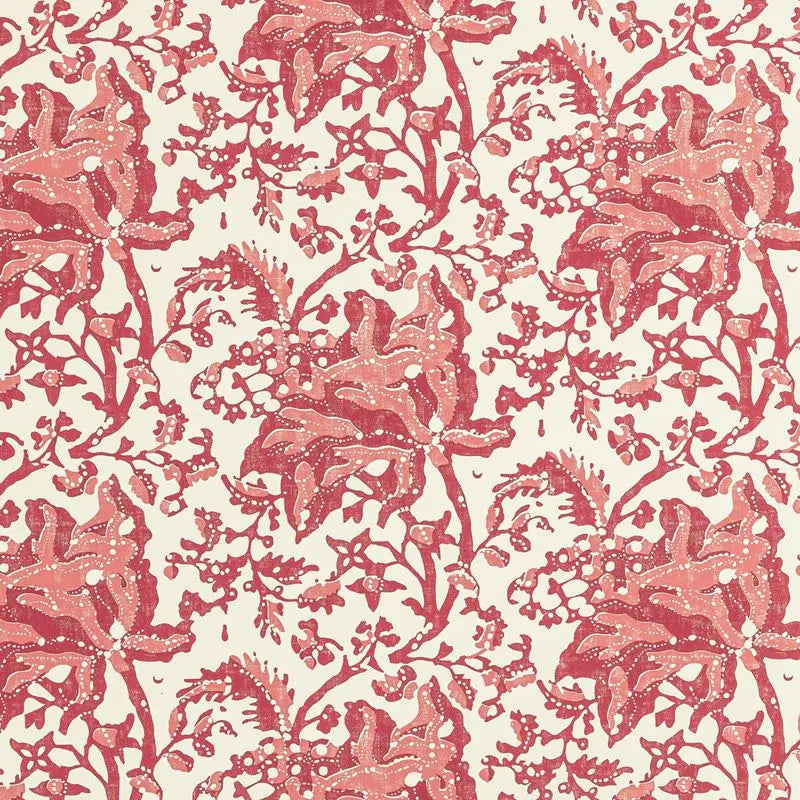 Brunschwig & Fils Wallpaper P8022102.19 Weymouth Red