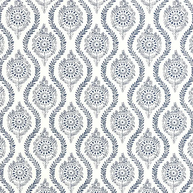 Brunschwig & Fils Wallpaper P8022106.5 Marindol Ii Blue