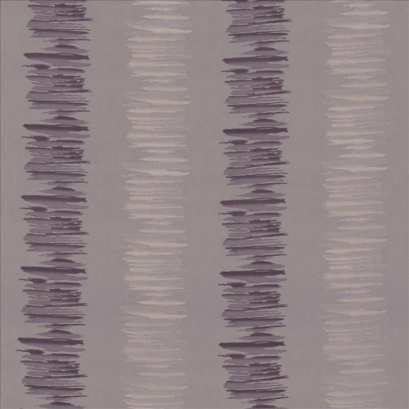 Kasmir Fabric Painterly Stripe Grape