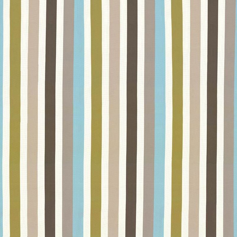 Kasmir Fabric Parterre Stripe Aqua