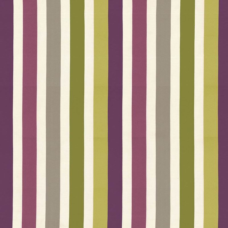 Kasmir Fabric Parterre Stripe Damson