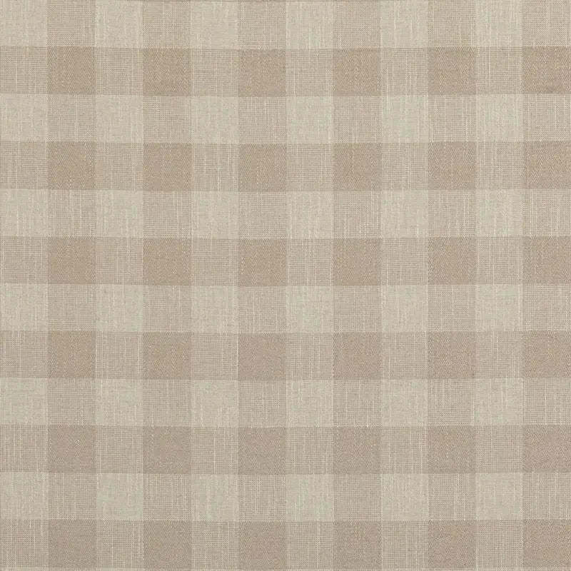 Baker Lifestyle Fabric PF50490.140 Block Check Stone