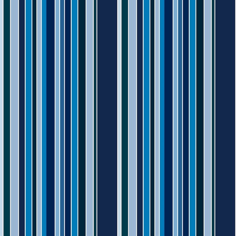 RM Coco Fabric Piccadilly Stripe Mood Indigo