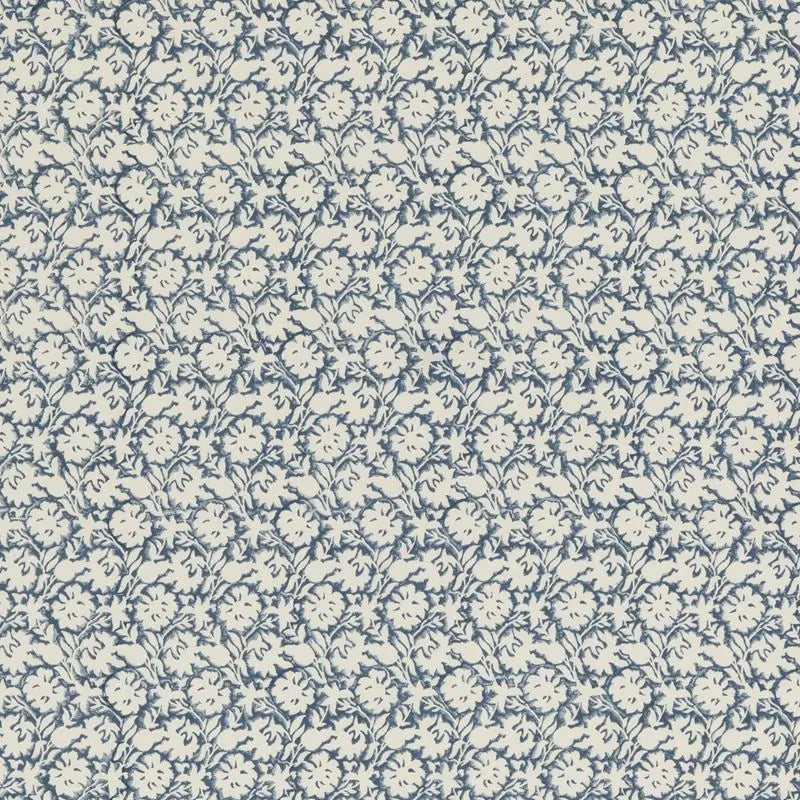 Baker Lifestyle Fabric PP50480.1 Flower Press Indigo