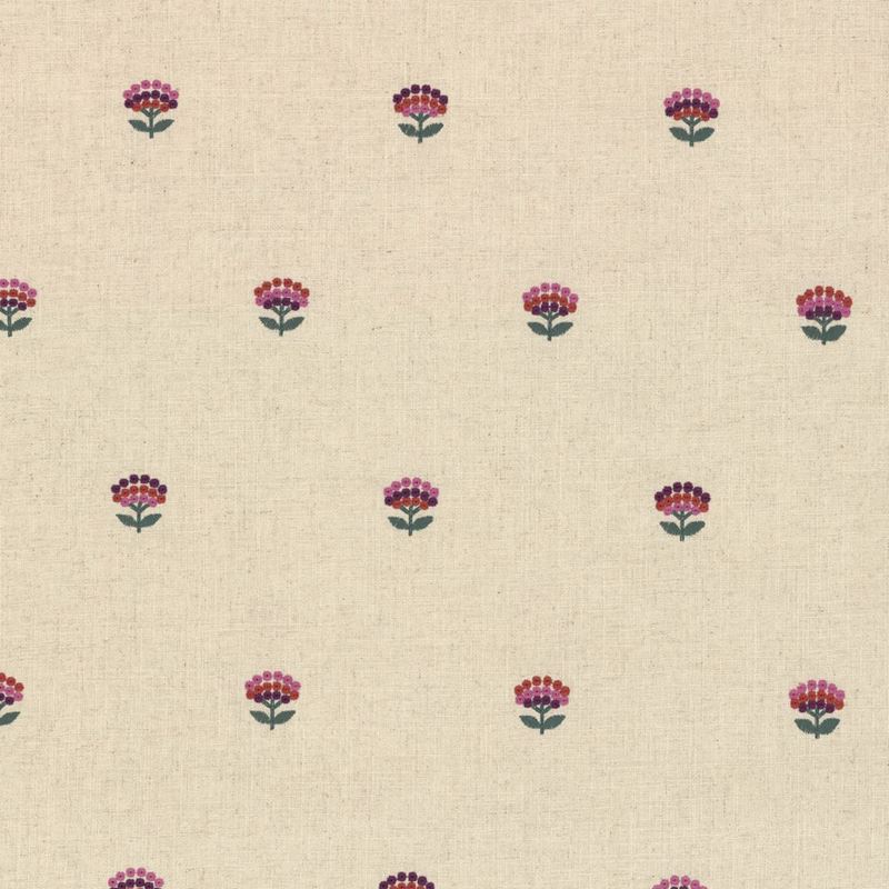 RM Coco Fabric Primrose Garden Begonia