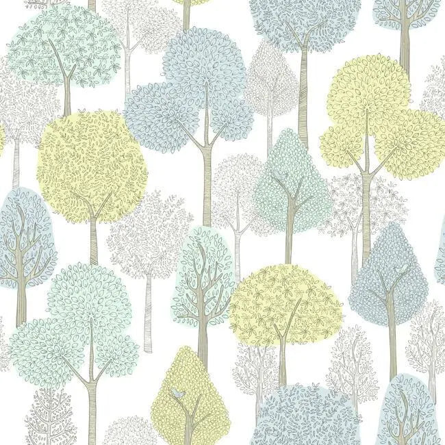 York Wallpaper PSW1188RL Treetops