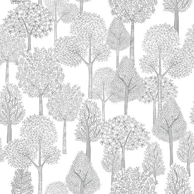 York Wallpaper PSW1189RL Treetops