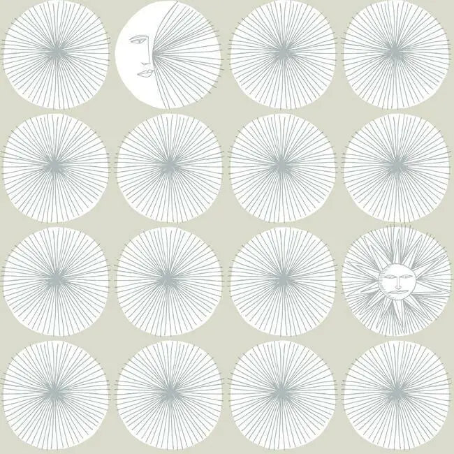 York PSW1216RL Soho Starburst Peel and Stick Wallpaper