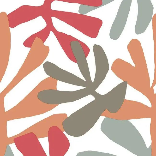 York PSW1240RL Kinetic Tropical Peel and Stick Wallpaper