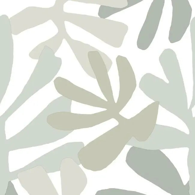 York PSW1244RL Kinetic Tropical Peel and Stick Wallpaper