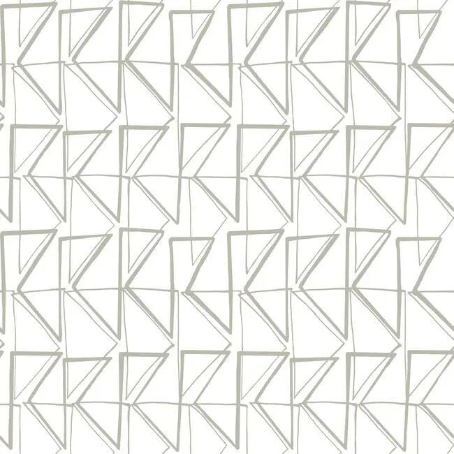 York PSW1253RL Love Triangles Peel and Stick Wallpaper