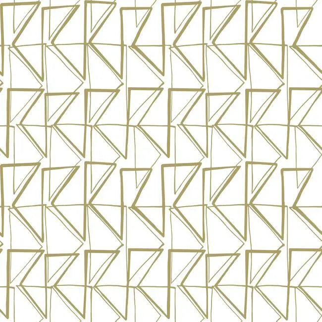 York PSW1255RL Love Triangles Peel and Stick Wallpaper