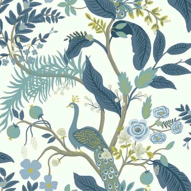 York Wallpaper RI5173 Peacock