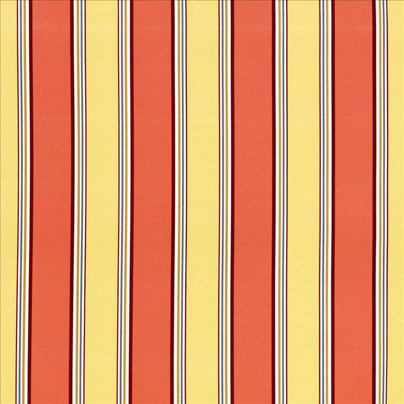 Kasmir Fabric Robuchon Stripe Paprika