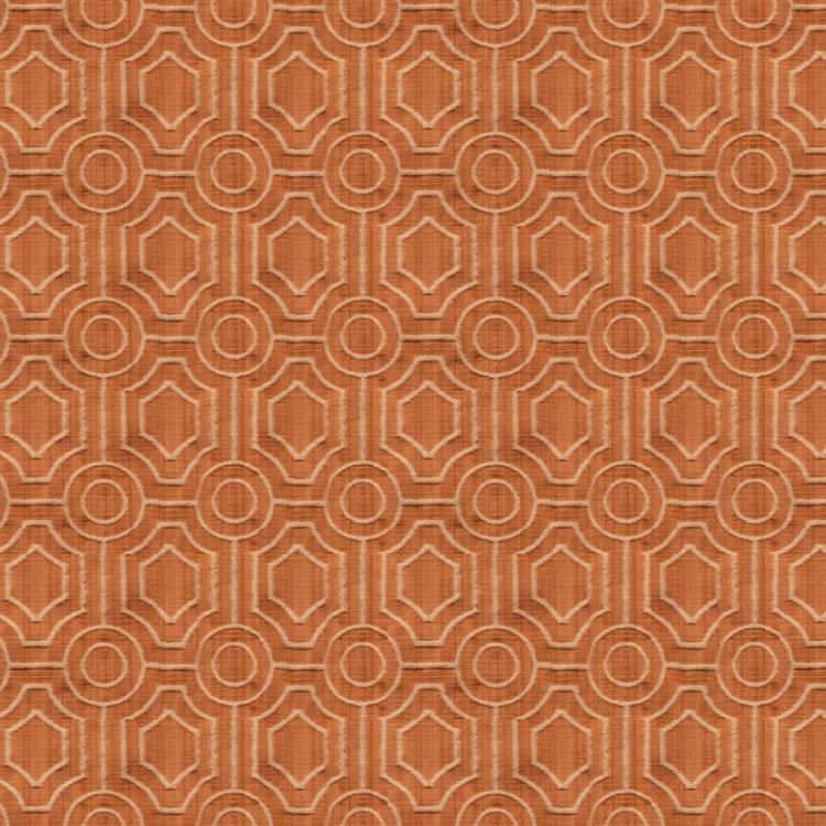 RM Coco Fabric Rondelle Tangerine