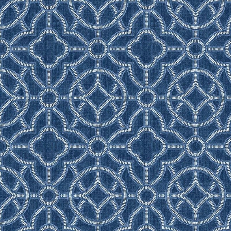 RM Coco Fabric Roundabout Indigo