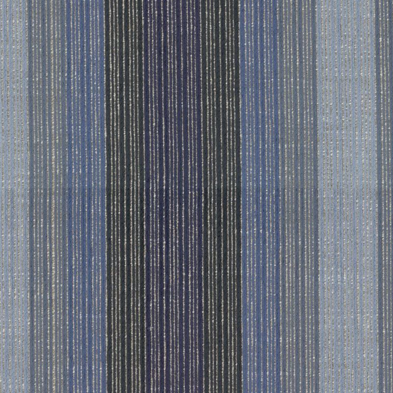 RM Coco Fabric Saville Row Stripe Crypton Mood Indigo