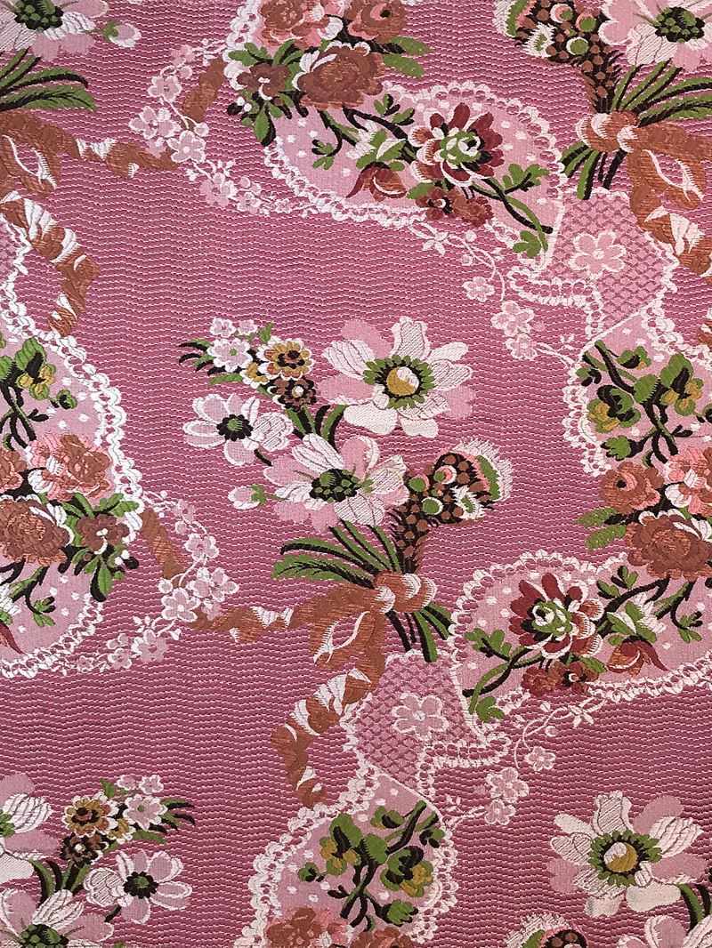 Scalamandre Fabric SB 20011943 Avvoltoio Multi On Fucshia