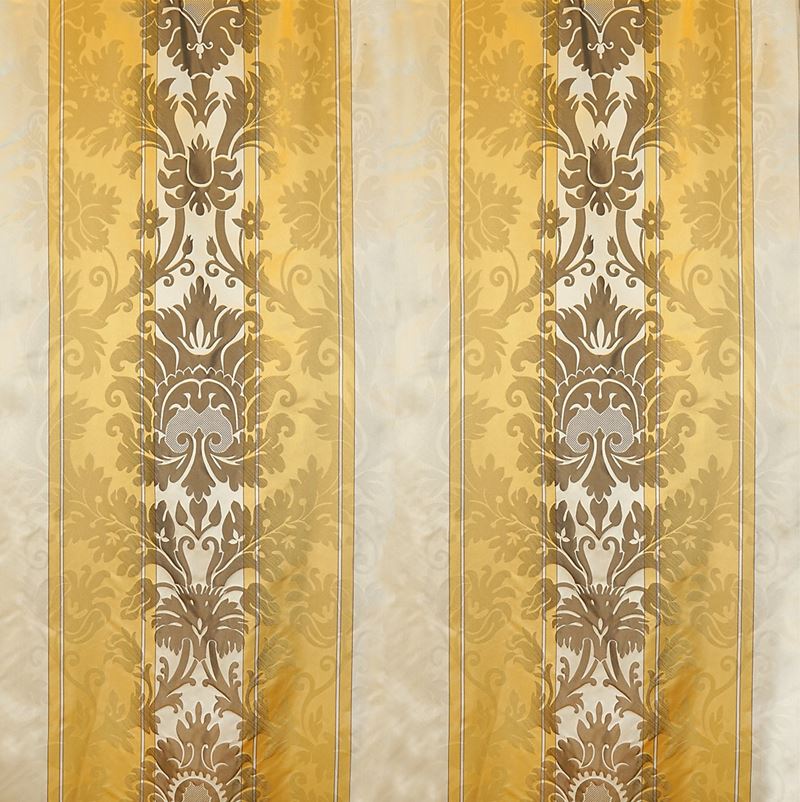 Scalamandre Fabric SB 83471612 Aliplo Gold/Cocoa