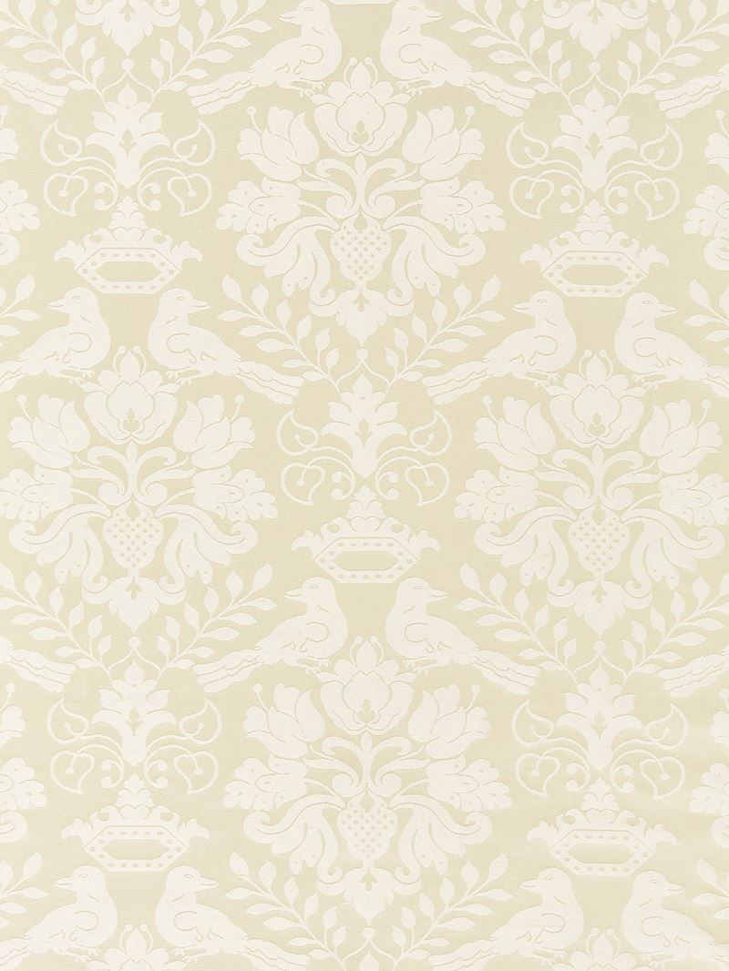 Scalamandre Fabric SC 00011098MM Love Bird Creme