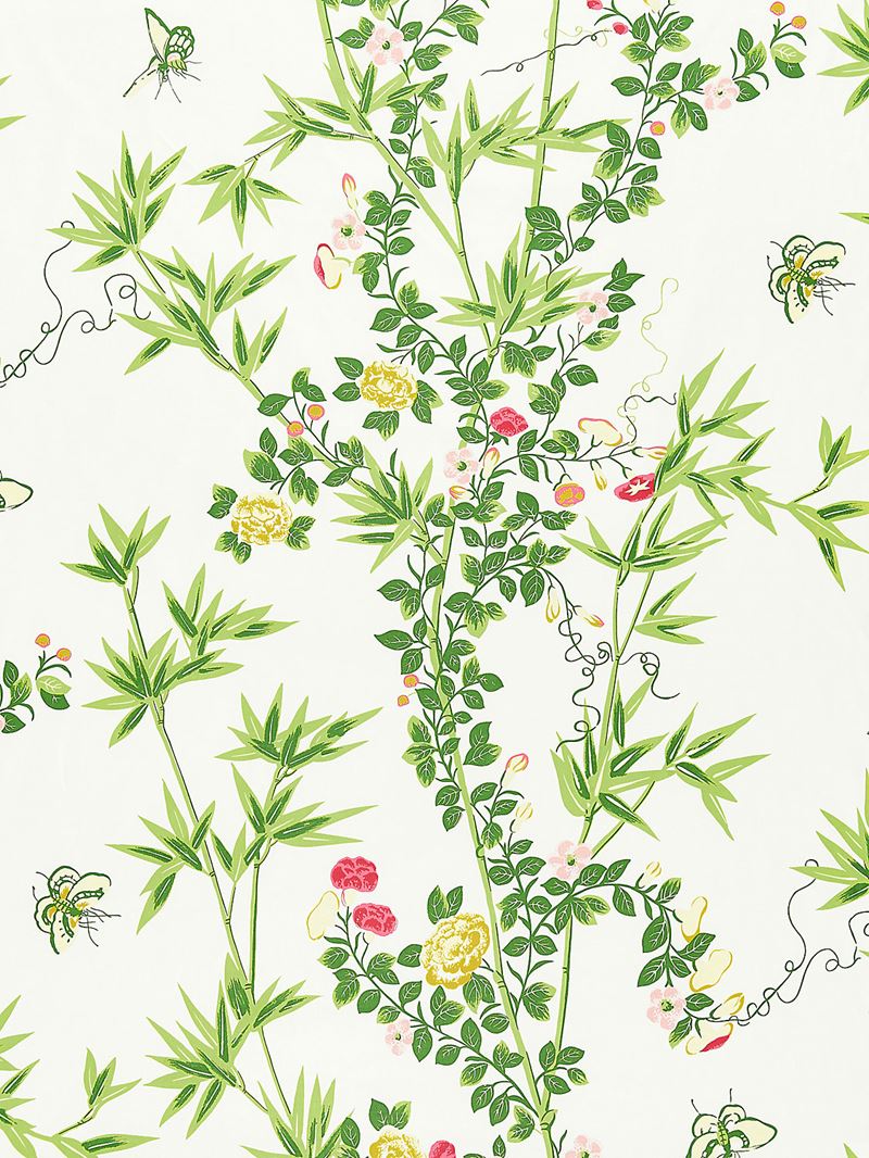 Scalamandre Fabric SC 000116608 Jardin De Chine Spring