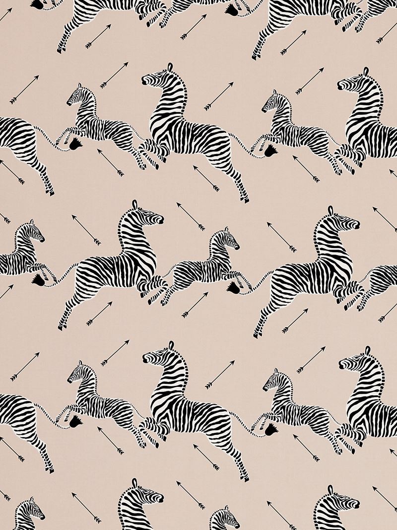 Scalamandre Fabric SC 000116641 Zebras Petite Sand